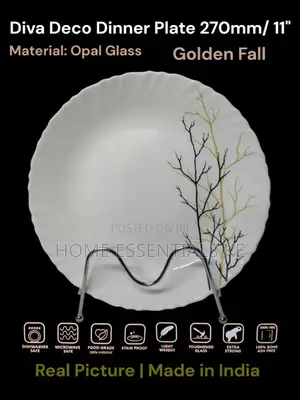 6pc Diva Deco Dinner Plate 270mm / 11"
