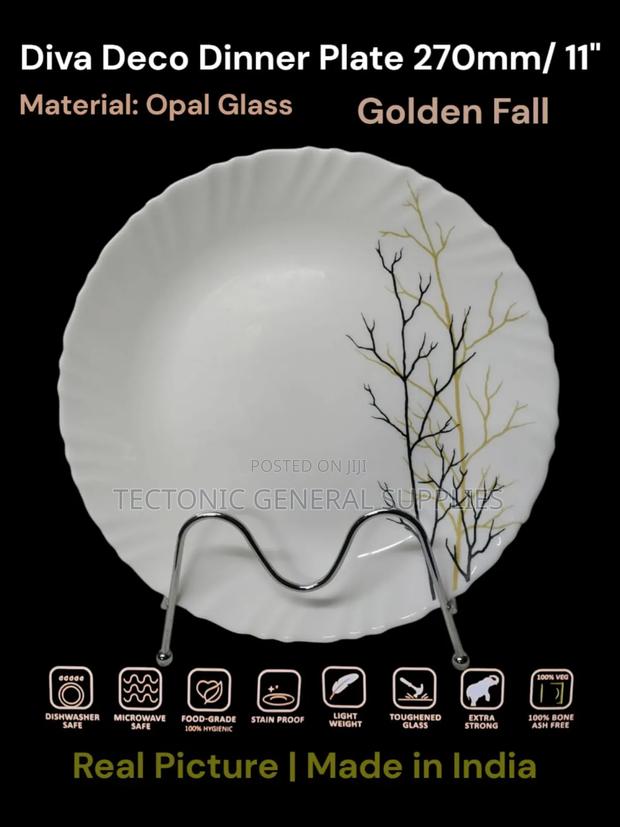 6pc Diva Deco Dinner Plate 270mm / 11" - thumbnail 3