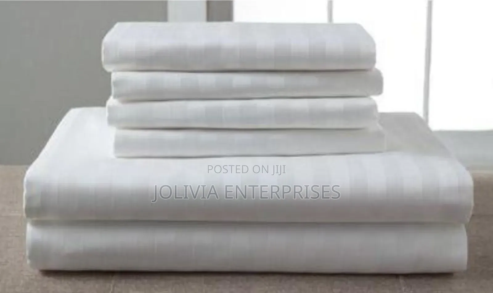 Hotel Quality White Bedsheet 7*8