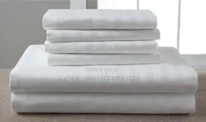 Hotel Quality White Bedsheet 7*8