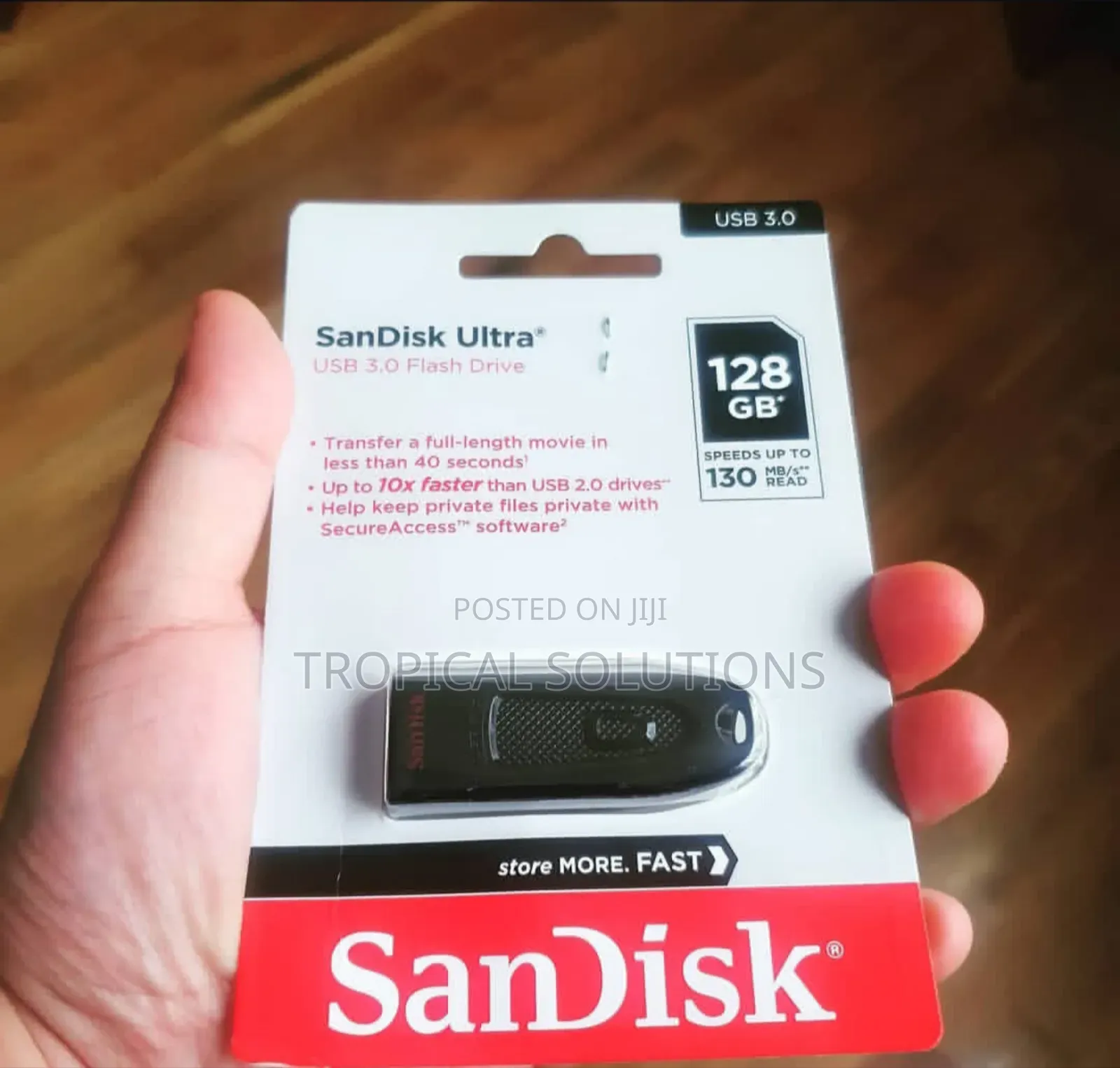 128gb Sandisk Ultra Flair 3.0 Usb Flash Drive 128gb