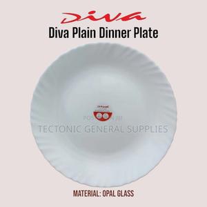 6pc Diva Plain Dinner Plate 10" 11" - thumbnail 2