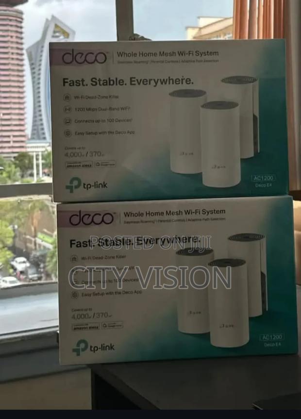 Tp-Link Deco E14 Ac1200 Whole Home Mesh Wifi System (3 Pack) - main view