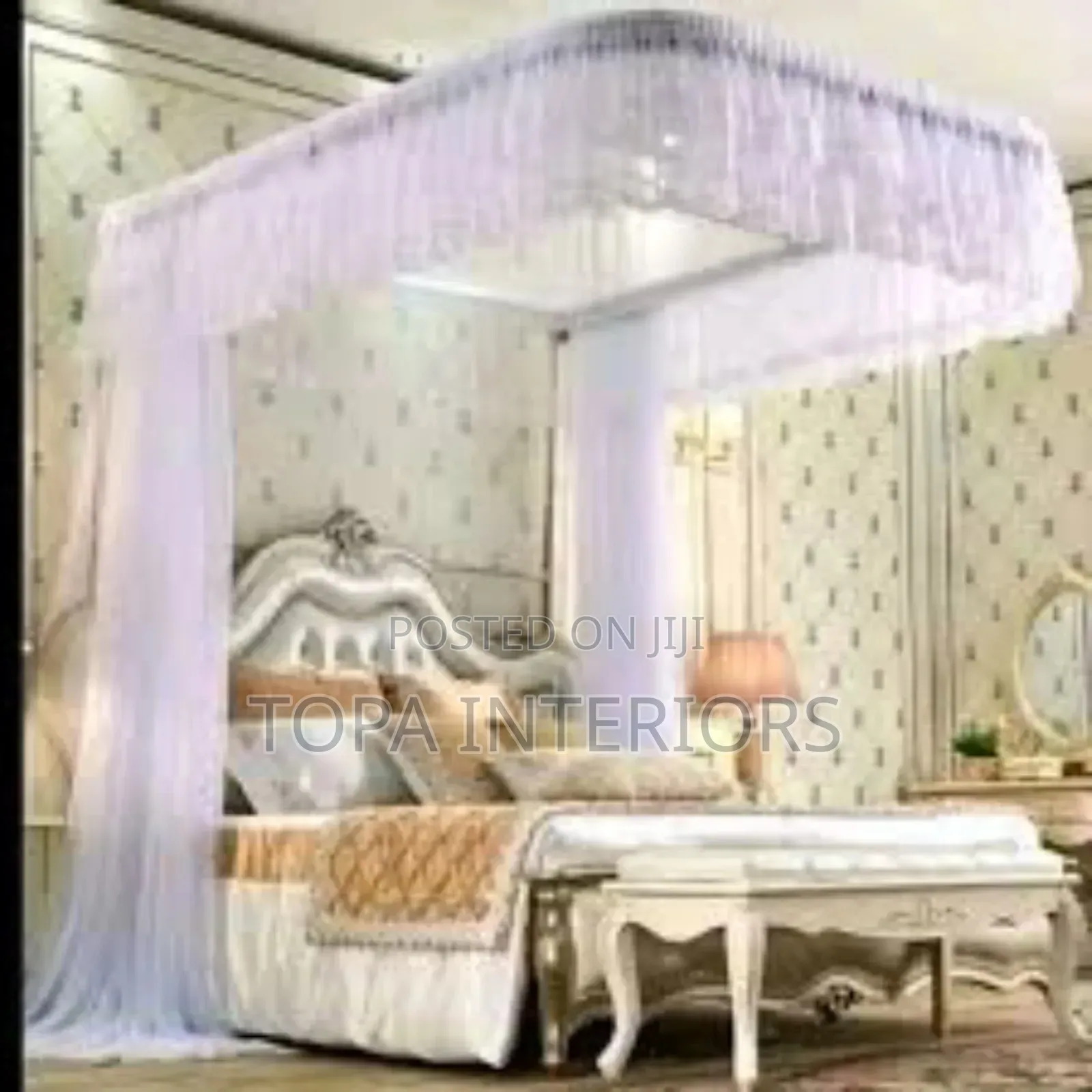 5x6 Size Two Stand Rail Mosquito Nets