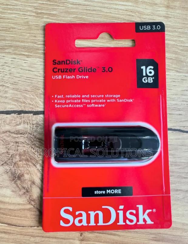 Sandisk Cruzer Glide 3.0 Usb Flash Drive 16gb - main view