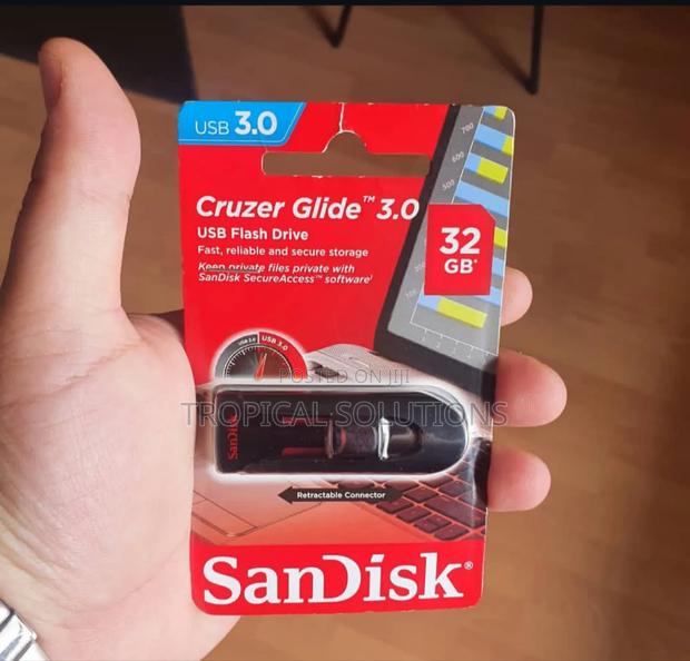 32gb Sandisk Cruzer Glide 3.0 Usb Flash Drive 32gb - thumbnail 2
