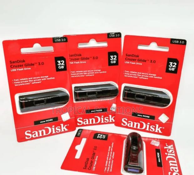 32gb Sandisk Cruzer Glide 3.0 Usb Flash Drive 32gb - thumbnail 3