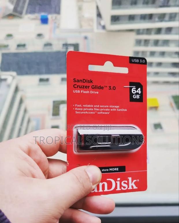Sandisk Cruzer Glide 3.0 Usb Flash Drive 64gb - thumbnail 2