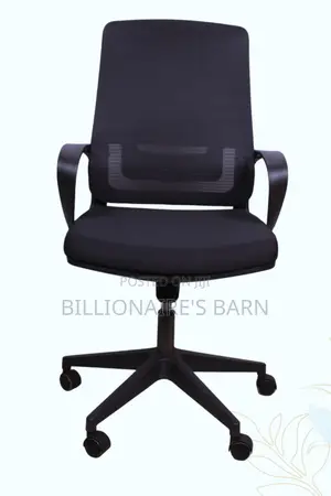 Chairs; Ergonomic Armrest Chair With Mesh Back