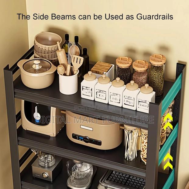 Office Cabinet: Tall Black Office Bookcase - thumbnail 7