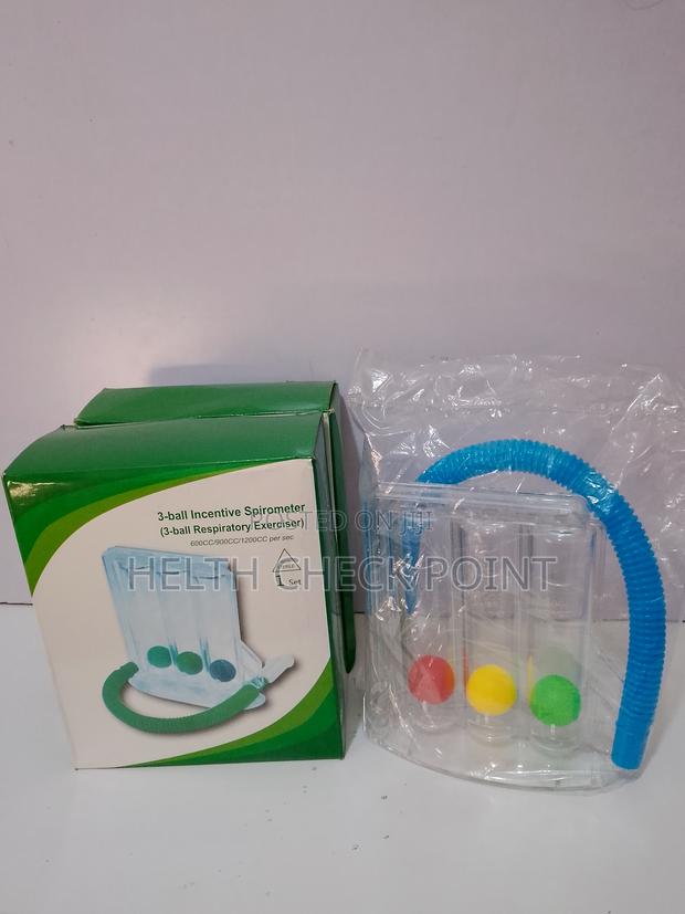 3-Ball Incentive Spirometer - main view