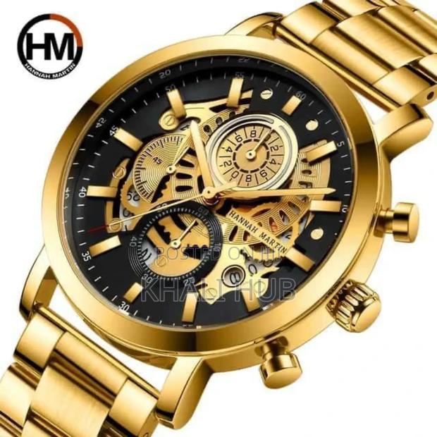 Hannah Martin Skeleton Gents Watch