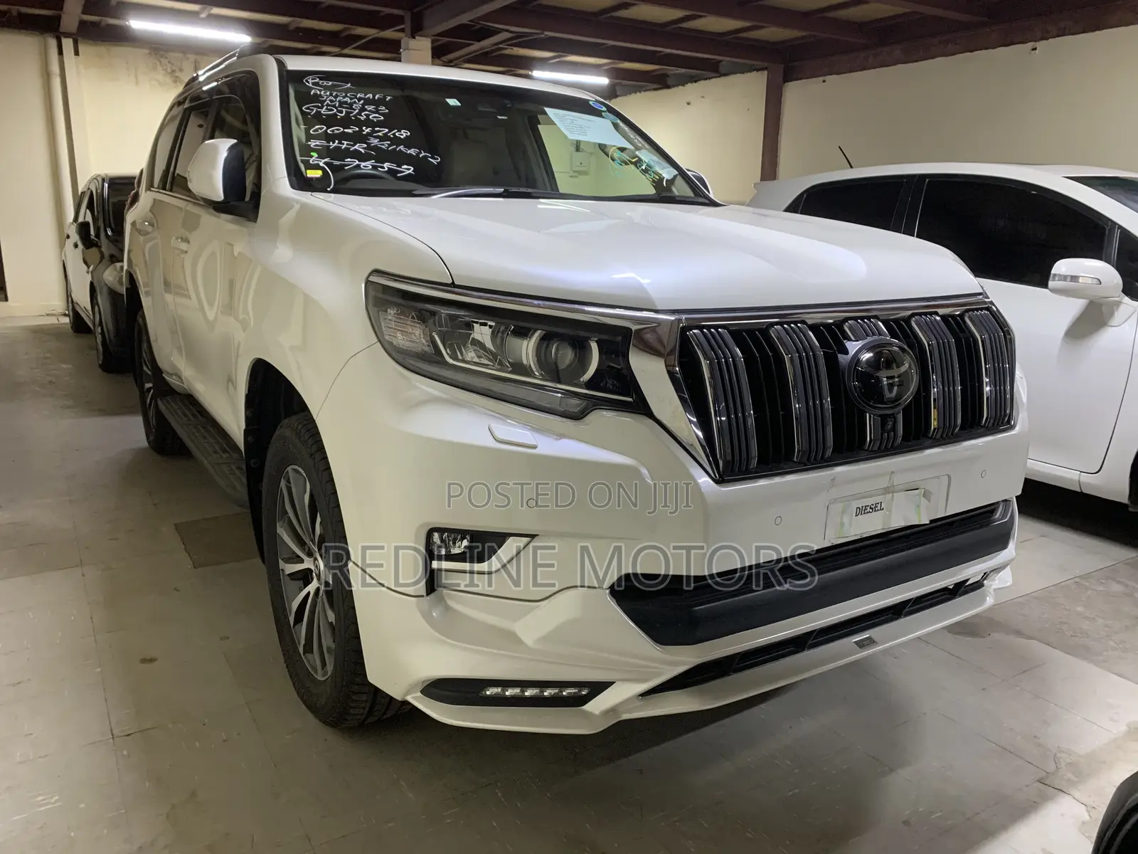 Toyota Land Cruiser Prado 2.8 2018 White