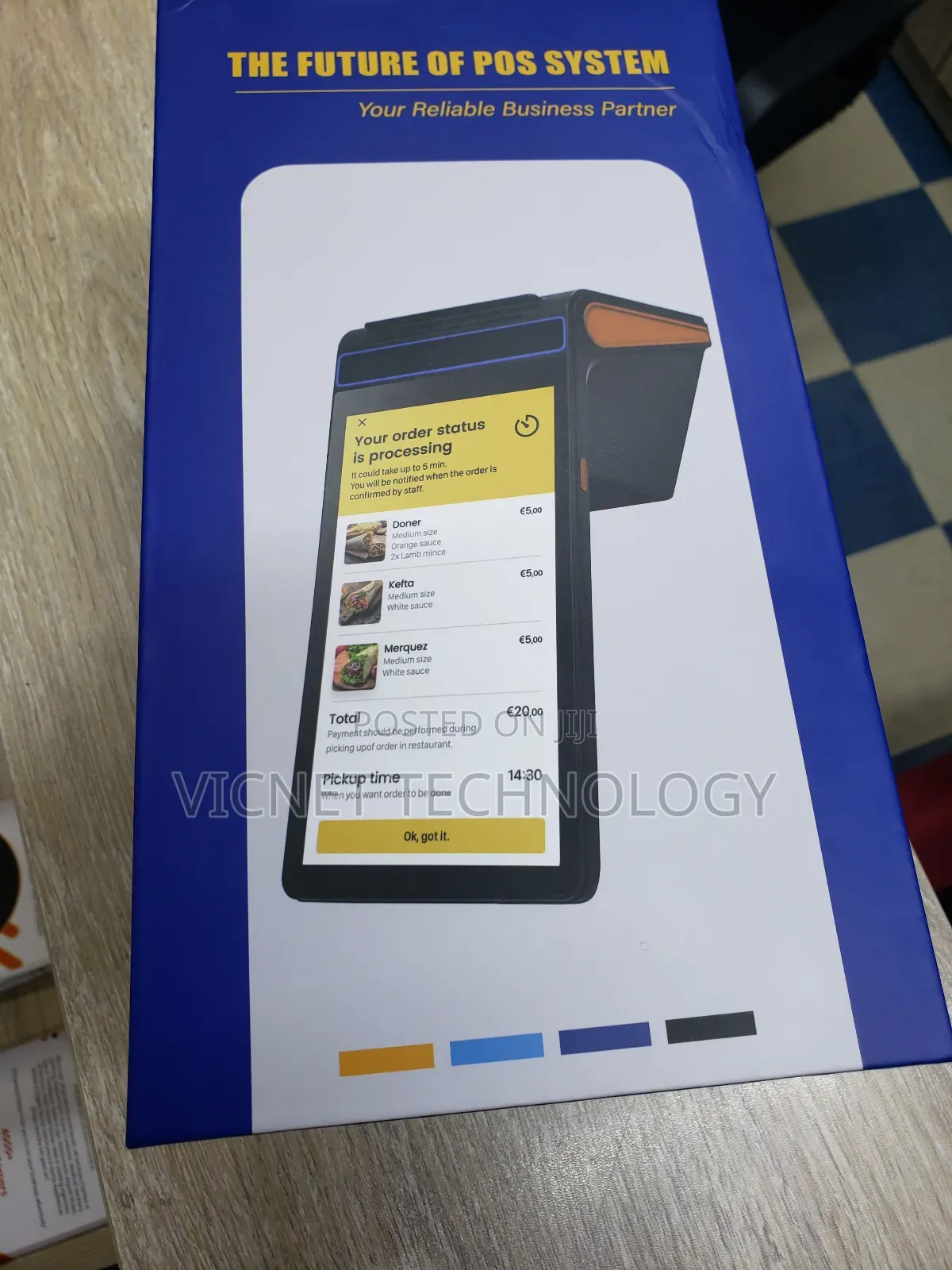 Label/ Thermal Receipt Android Point of Sale With Scanner