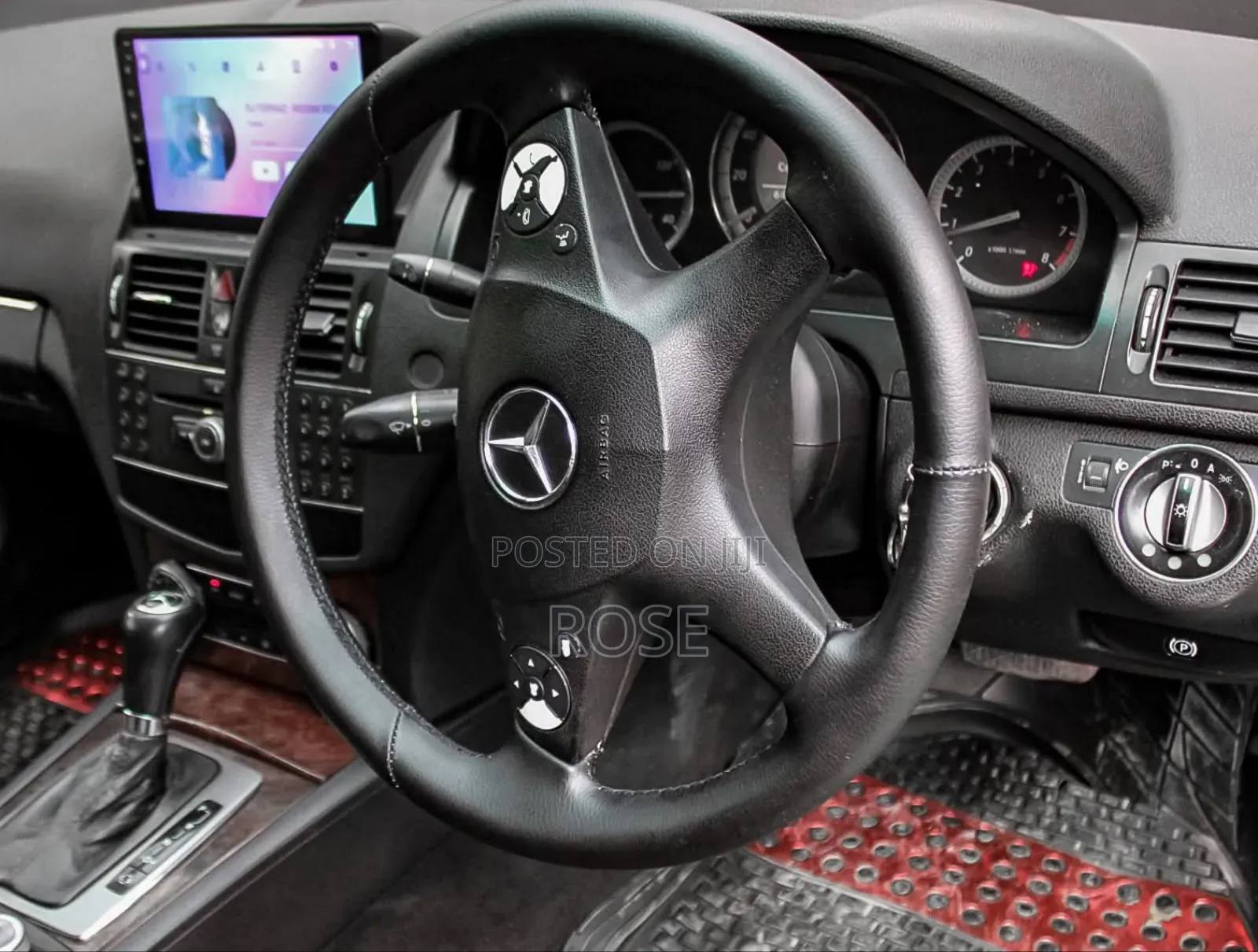 Mercedes-Benz C200 2012 Black