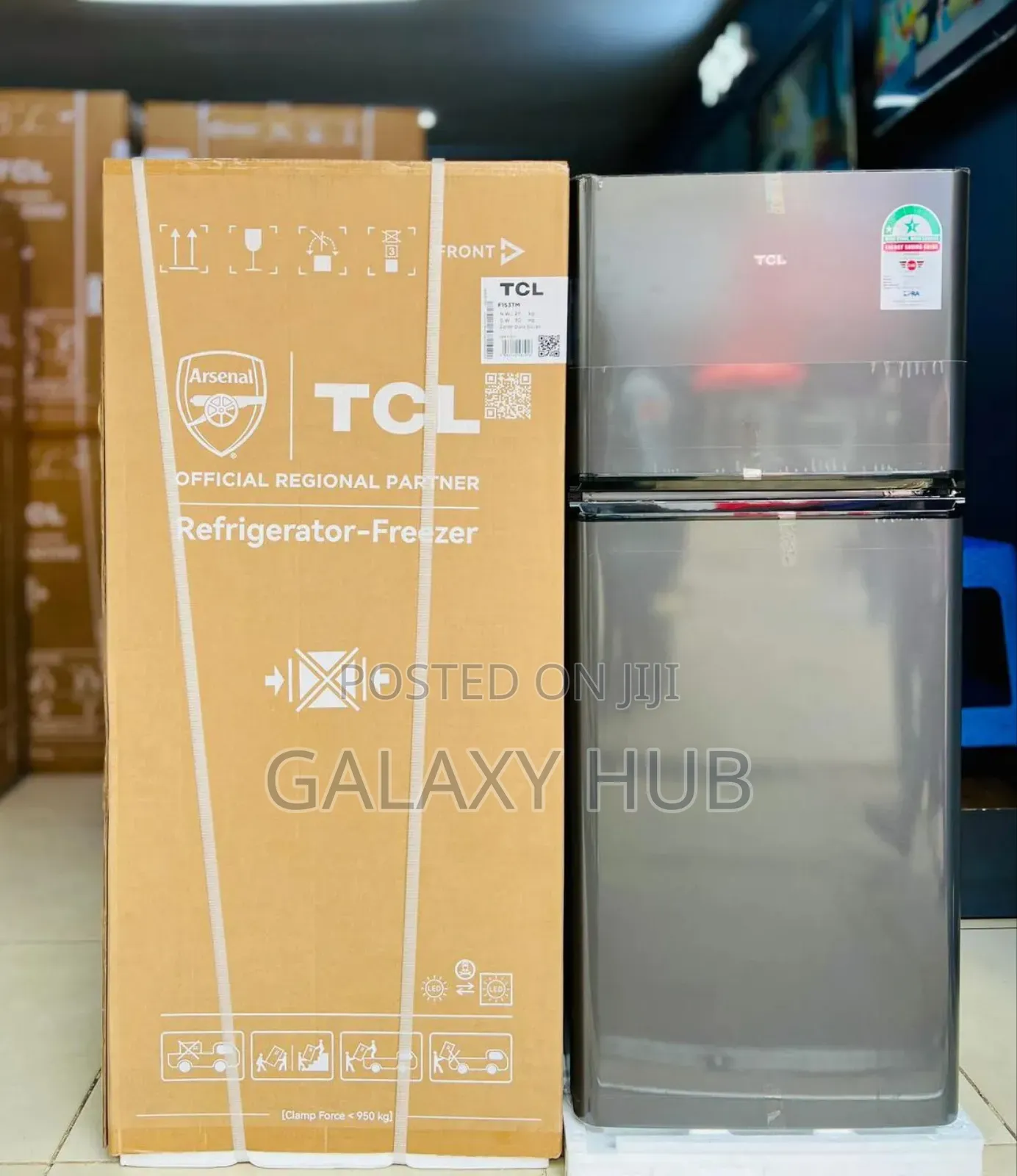 TCL F153tm <113lts Double Door Refrigerator