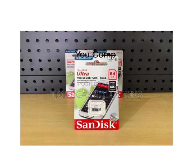 Sandisk Microsd Class 10 100mbps 64gb Without Adapter - thumbnail 2
