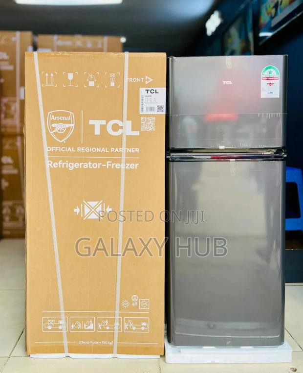 TCL Double Door Refrigerator 138litres