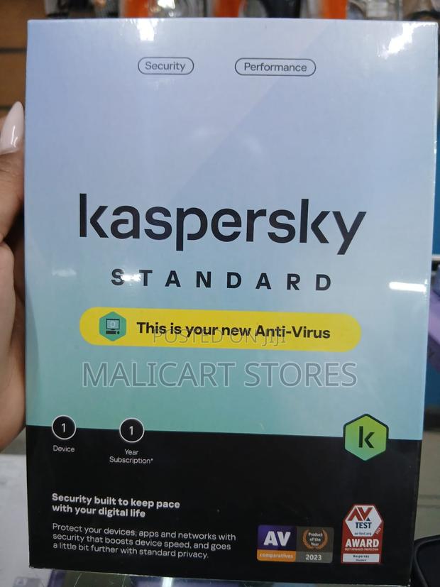 Kaspersky Standard 1 User Advanced Internet Security - main view