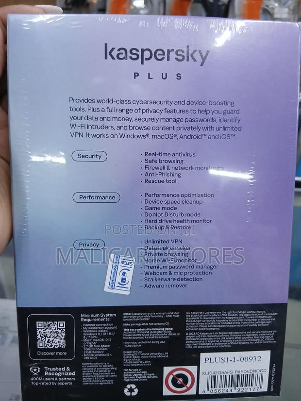 Kaspersky Plus 1 Device Internet Security - thumbnail 3
