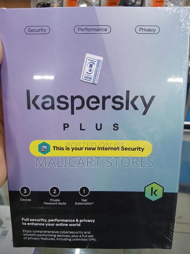 Kaspersky Plus Internet Security 3 Users - main view
