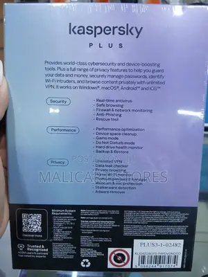 Kaspersky Plus Internet Security 3 Users