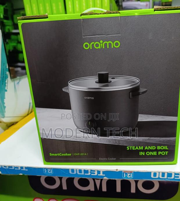 Oraimo Smartcooker 1000w 3l Nonstick Smart Electric Cooker