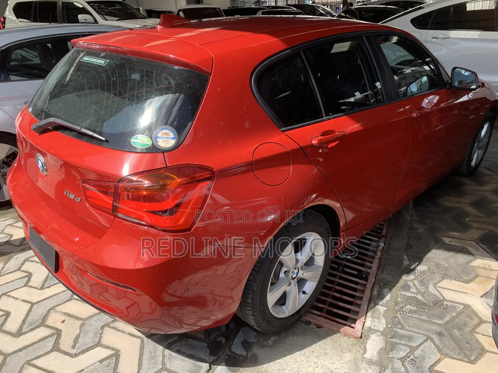 BMW 118d 2018 Red