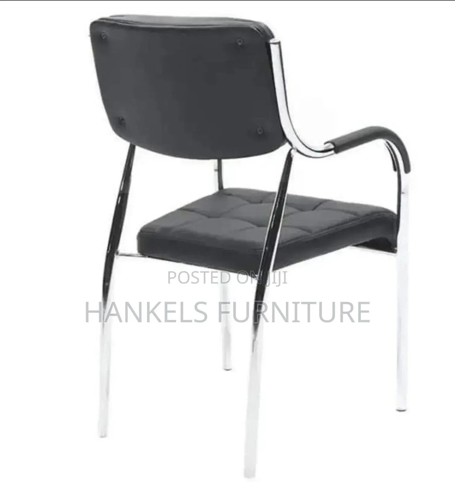 Chrome Finish 1 Seater Cadbury Visitors Chairs