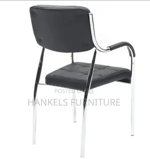 Chrome Finish 1 Seater Cadbury Visitors Chairs