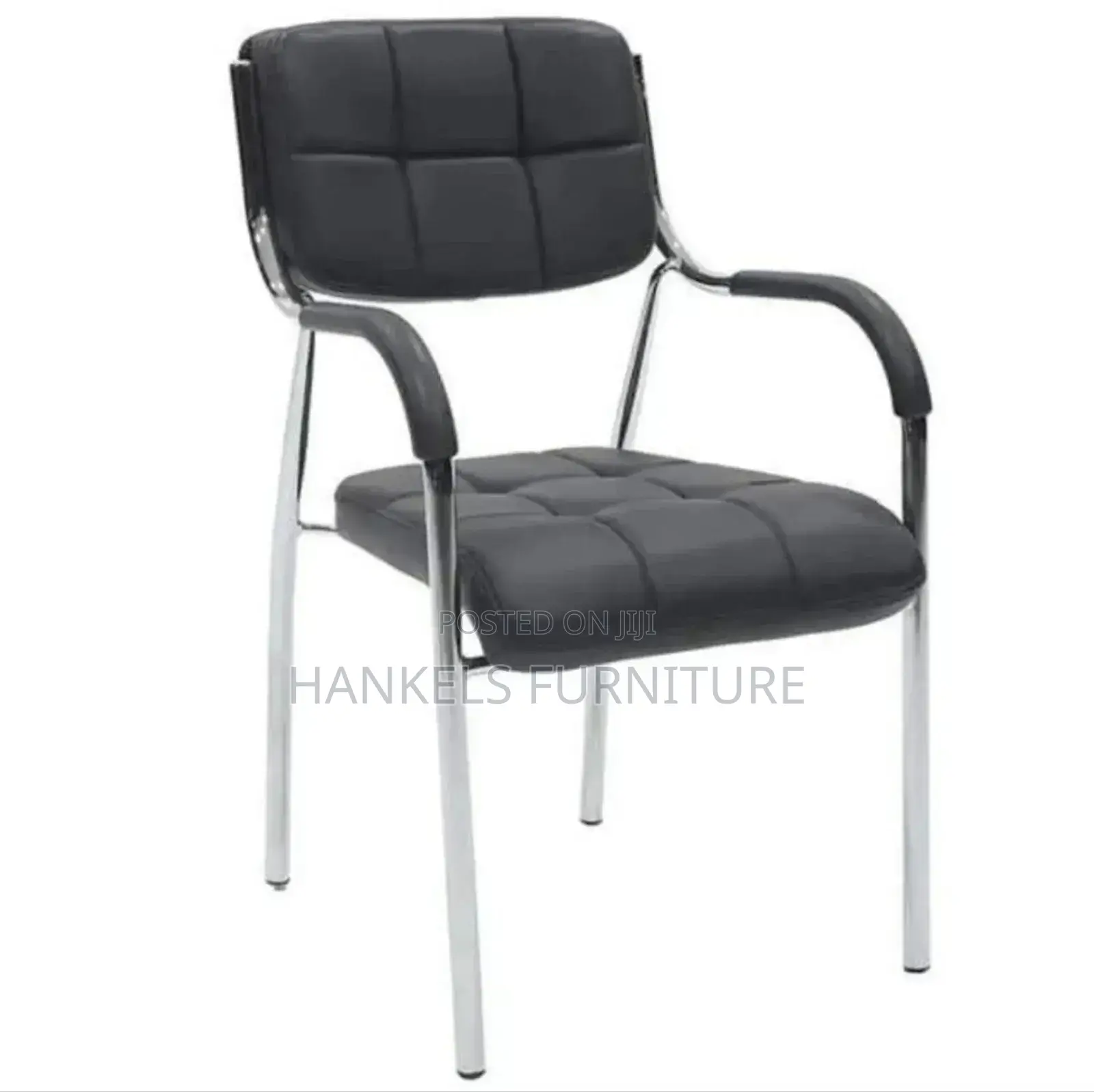 Chrome Finish 1 Seater Cadbury Visitors Chairs