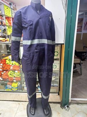 Quality Navyblue Reflective Overall - thumbnail 2