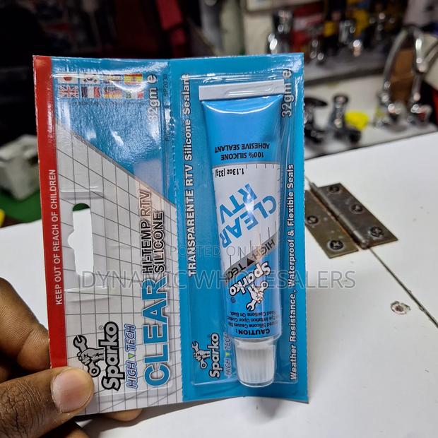 Sparko Clear Silicone - main view