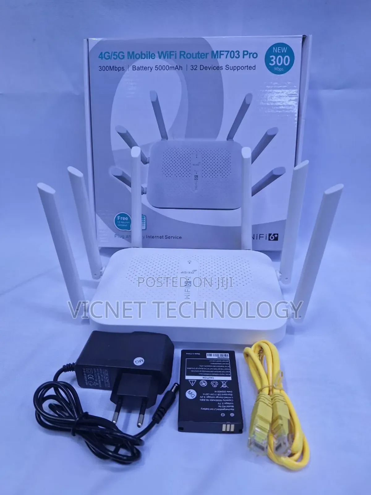 4g Simcard Wifi Router With Backup Battery