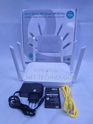 4g Simcard Wifi Router With Backup Battery