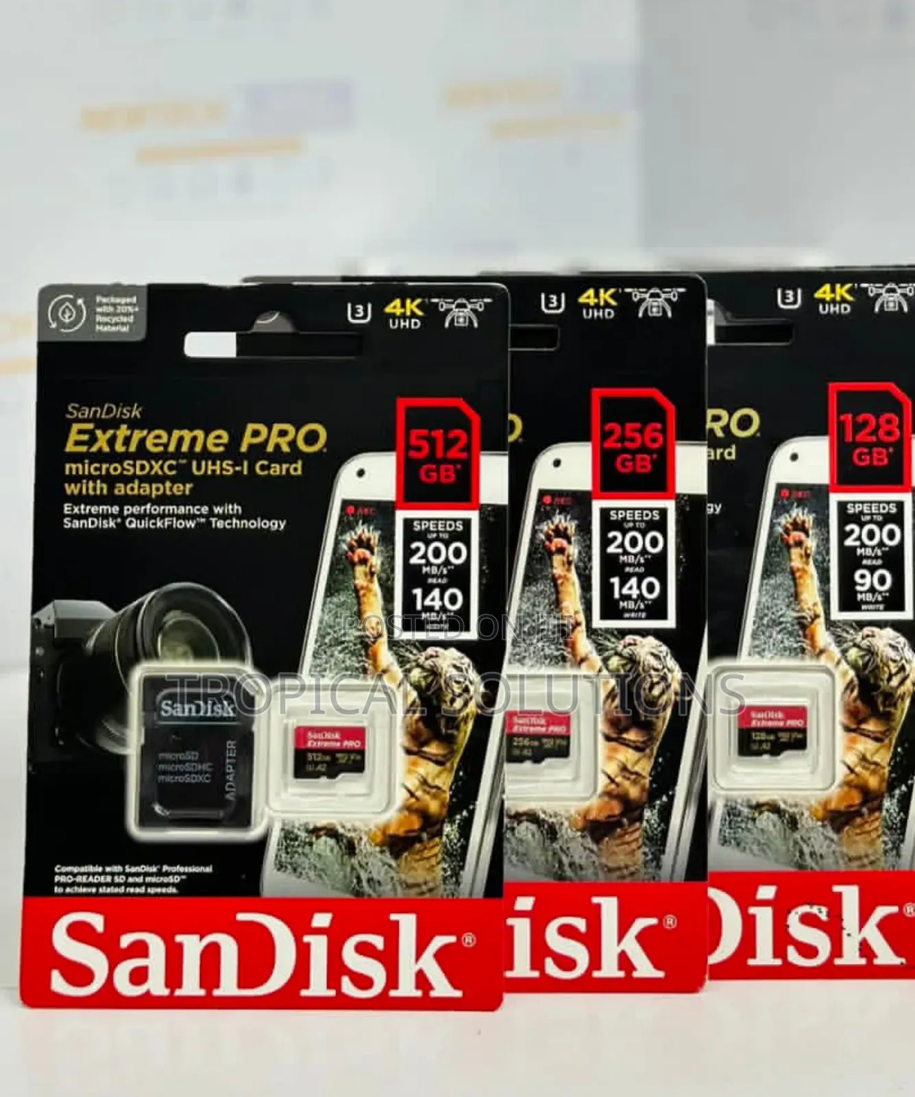 512gb Sandisk Extreme Pro Microsdxc Uhs-I Card 200mbps 512gb
