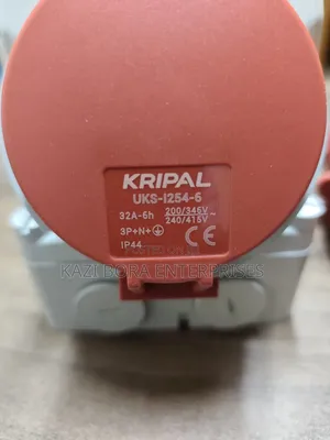 32a 5-Pin Interlocked Industrial Sockets