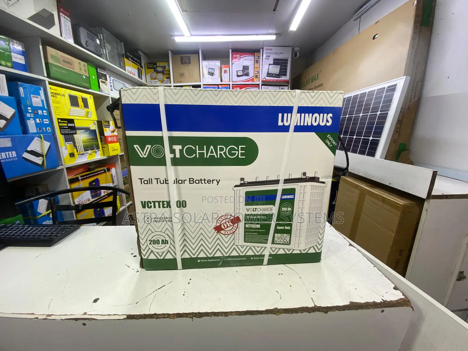 Luminous Voltcharge 12v 200ah Tubular Battery