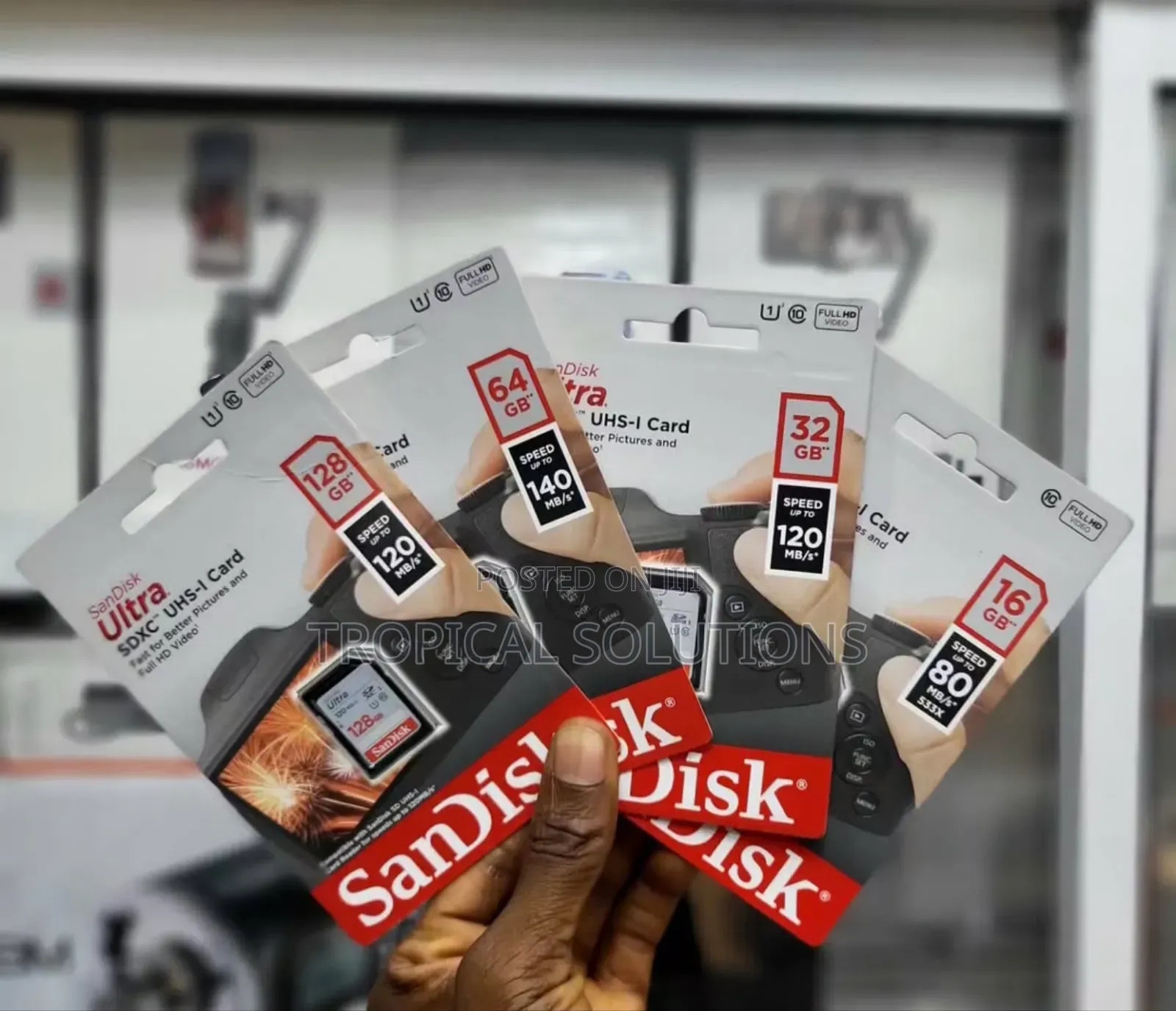 128gb Sandisk Ultra SDHC Card and SDXC Card 128gb