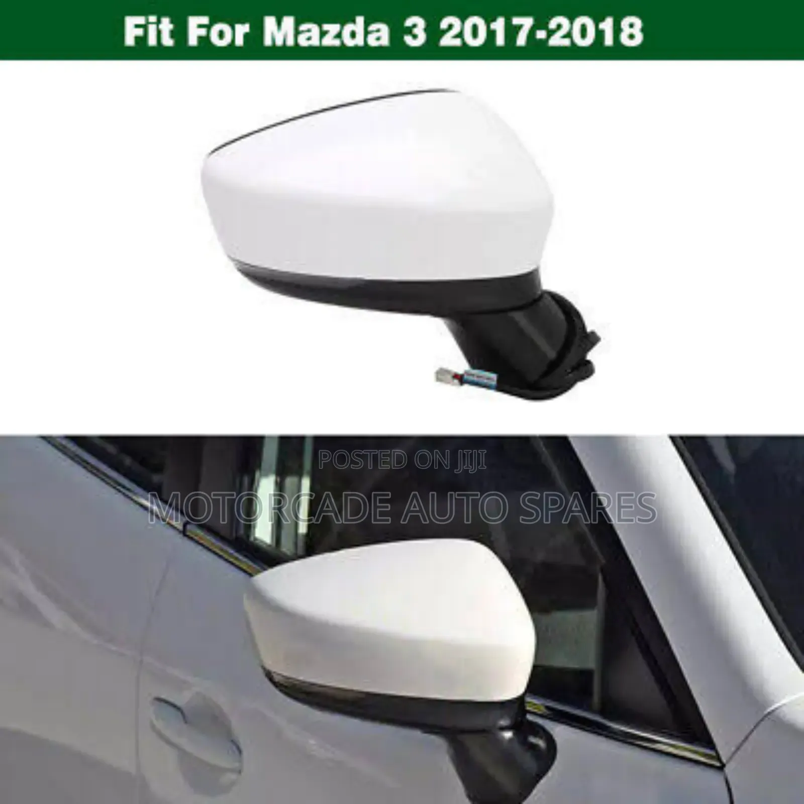 Mazda Axela 2017/2018 Side Mirror With RVM