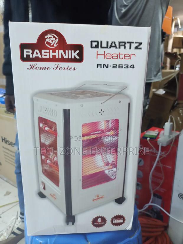 Portable Rashnik Premier 5-Zone Quartz Halogen Room Heaters, - main view