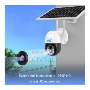 4g Solar Camera Withaudio Night Vision and Motion Detection