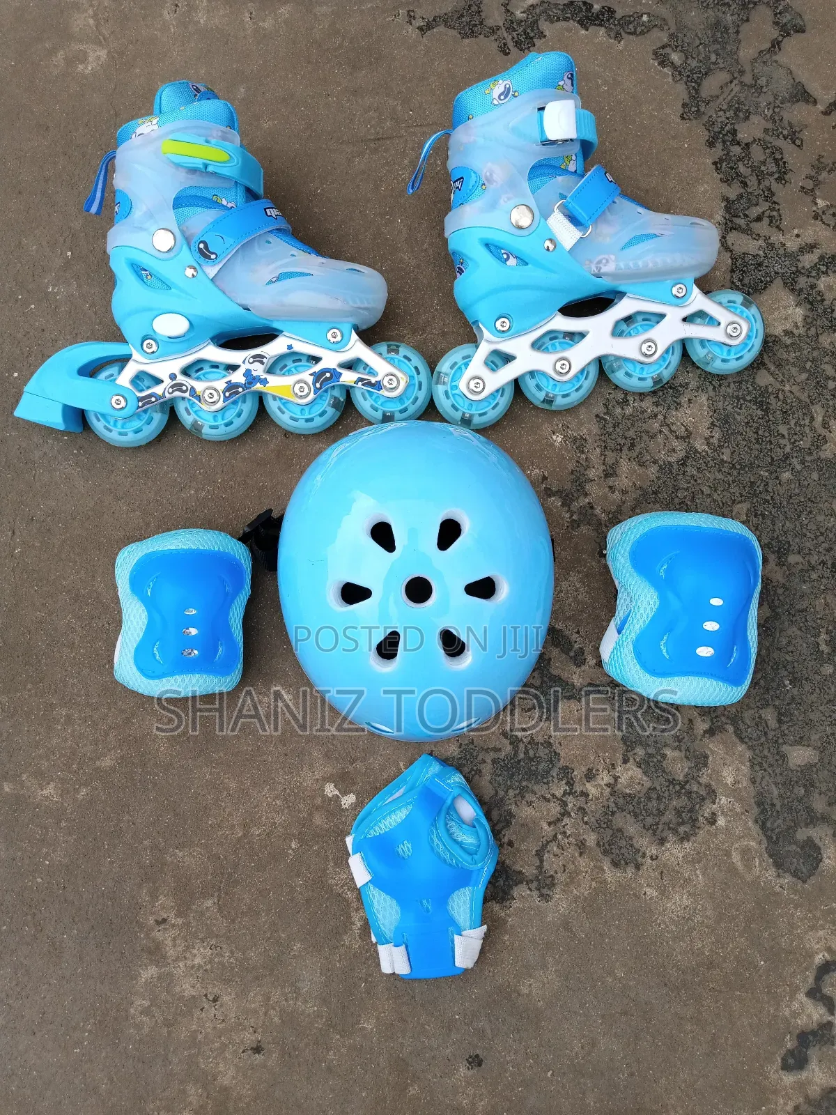 Blue Quality Roller Skates