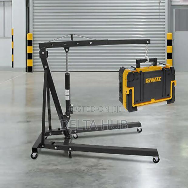 Maneuverability For Mechanics 2-ton Engine Crane Lift - main view