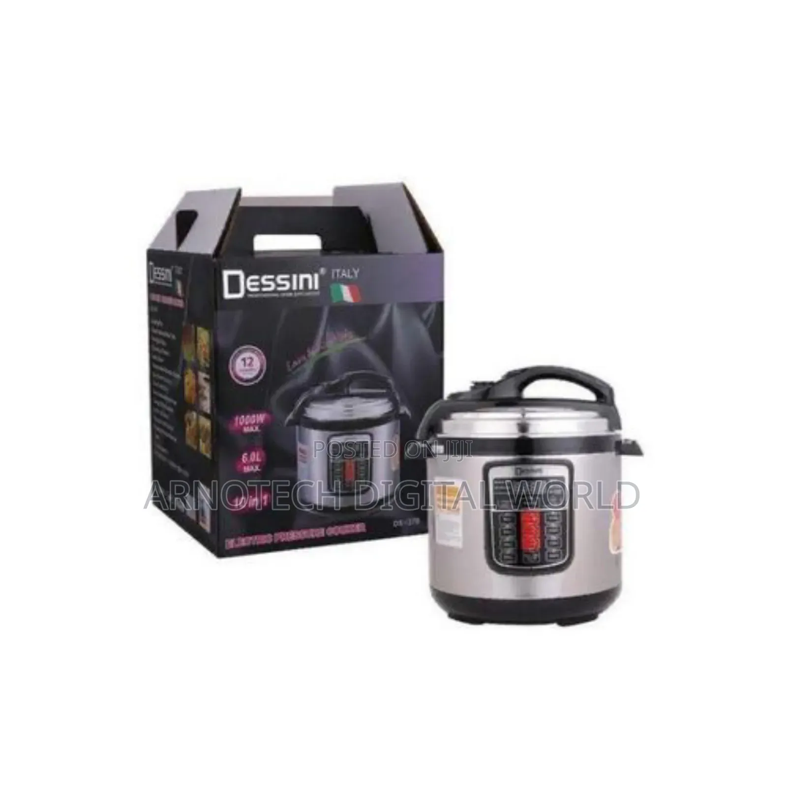 6 Litre Dessini Electric Pressure Cooker