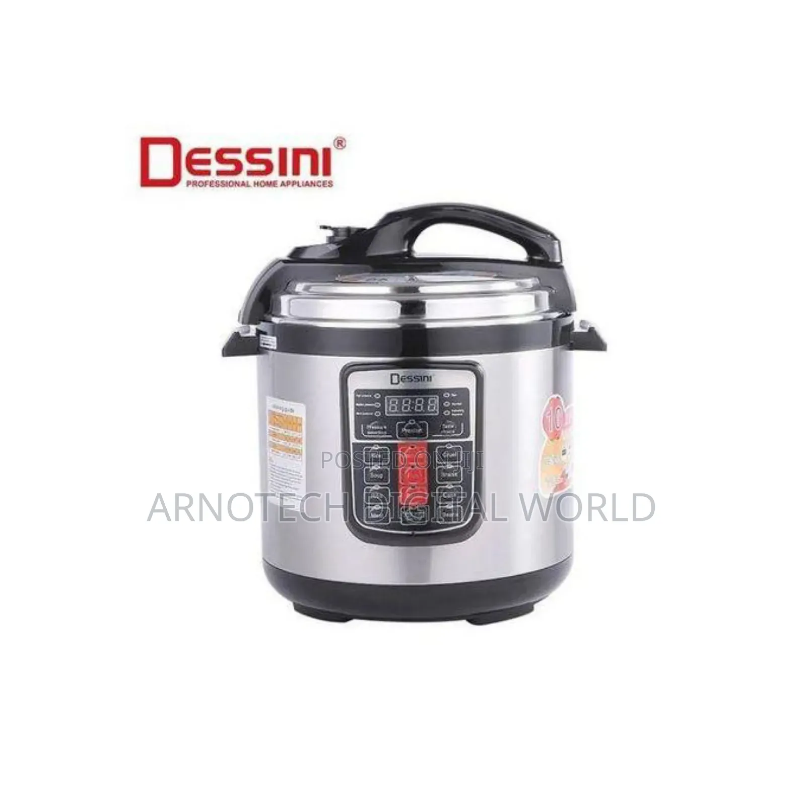 6 Litre Dessini Electric Pressure Cooker