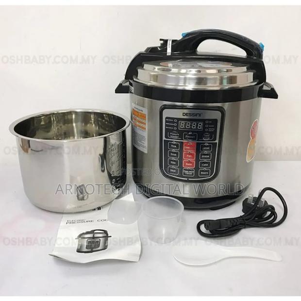6 Litre Dessini Electric Pressure Cooker - thumbnail 4