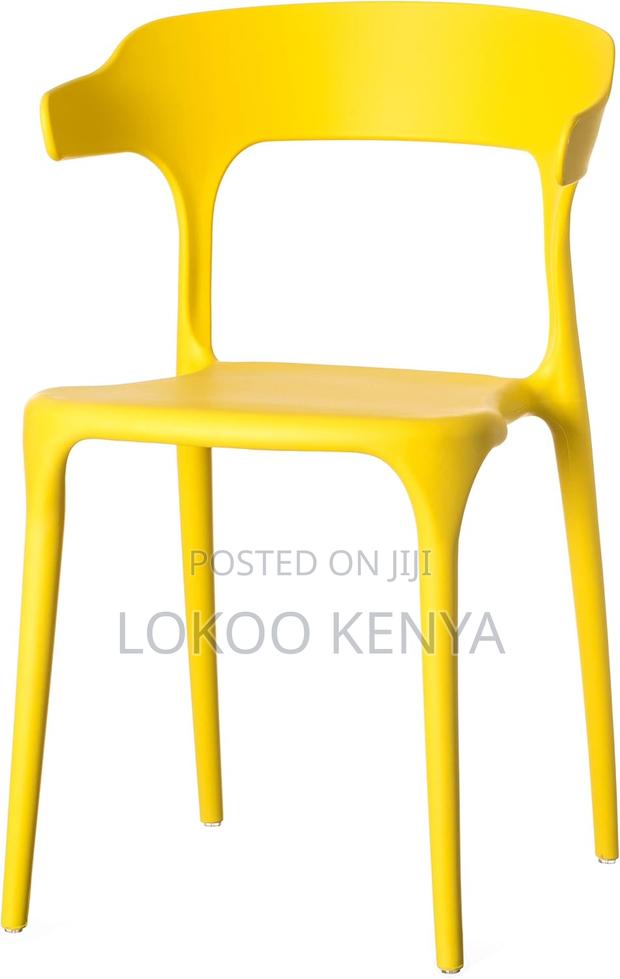 Dining Chair : Weather-Resistant Plastic Dining Seats - thumbnail 3