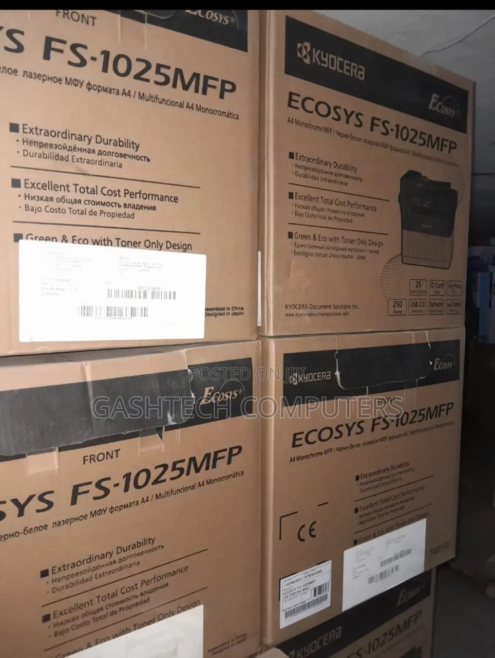 Kyocera Ecosys 1025 MFP Printer Monochrome