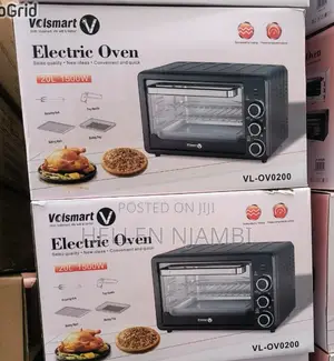 Volsmart 1500w 20ltrs Electric Oven With Rotisserie